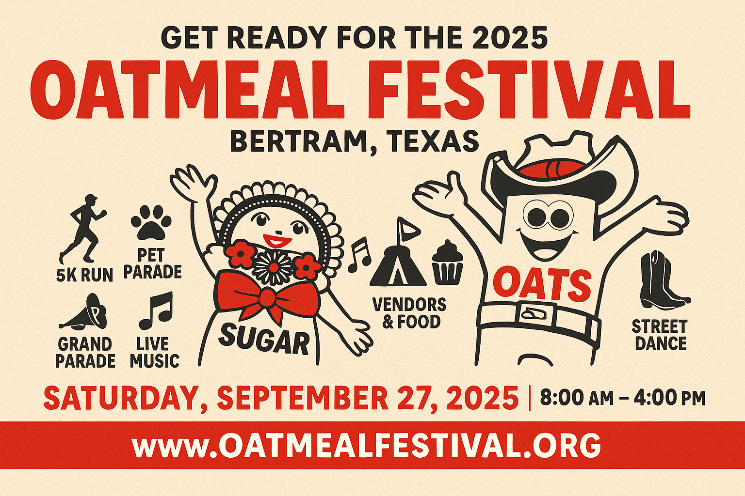 Oatmeal Festival 2025: A Quirky Texas Tradition You Can’t Miss!