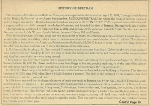 1980 Festival Brochure Bertram History Part 1