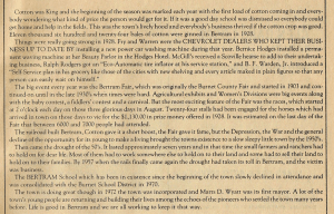 1980 Festival Brochure Bertram History Part 2