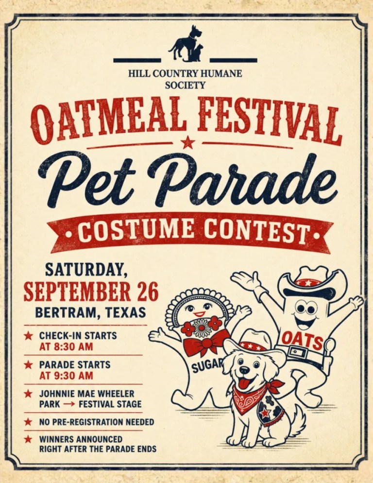 2026 Pet Parade Flyer